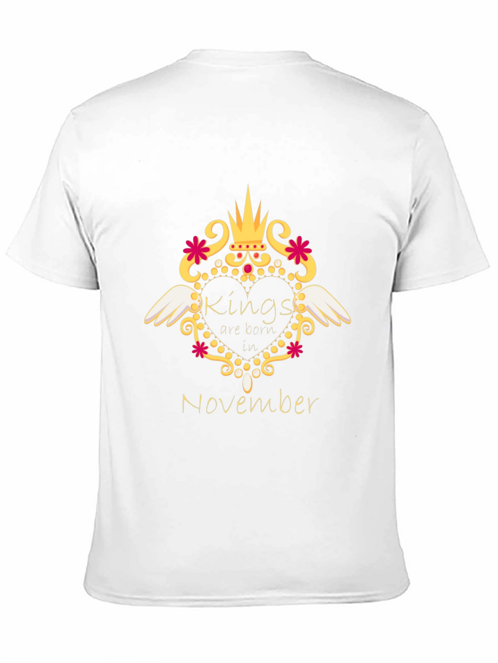 Kings are Born in November T-Shirt