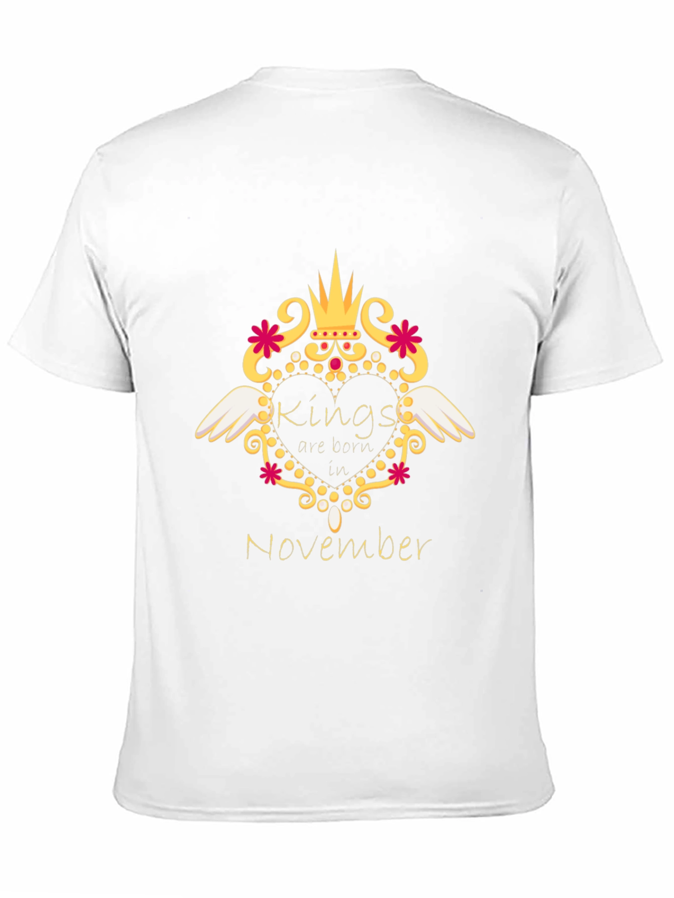 Kings are Born in November T-Shirt