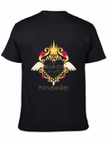 Kings are Born in November T-Shirt