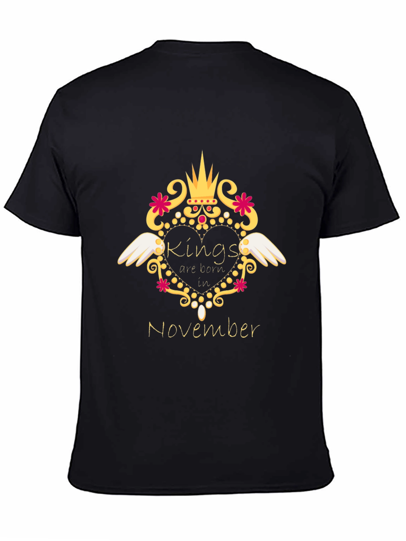 Kings are Born in November T-Shirt