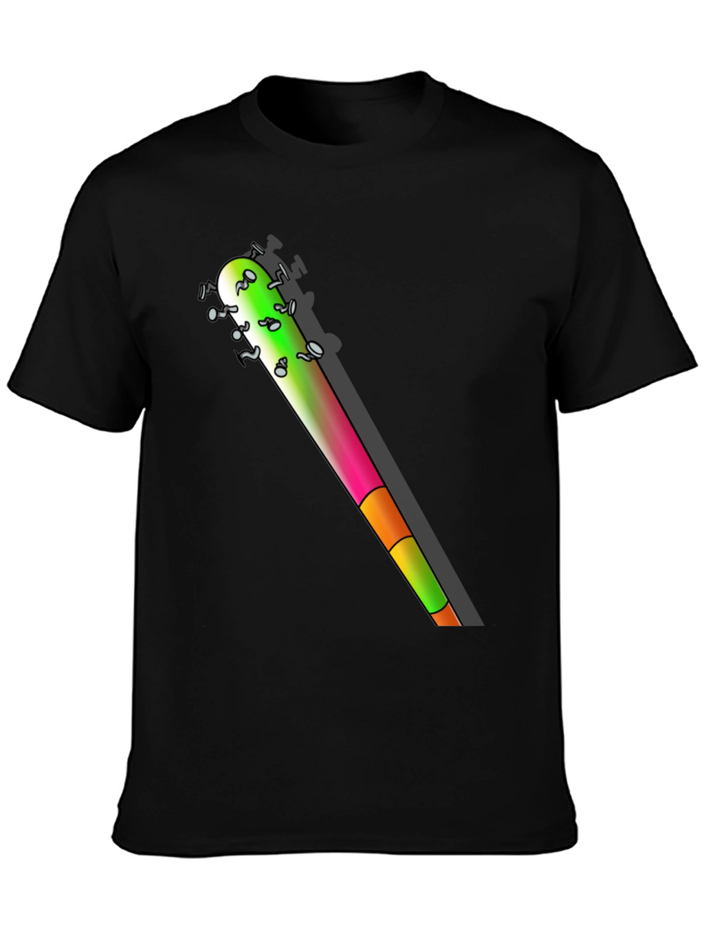 Novelty Baseball Bat Graphic T-Shirt
