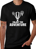 Enjoy The Adventure Black T-Shirt