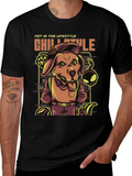 Chill Style Dog Graphic T-Shirt