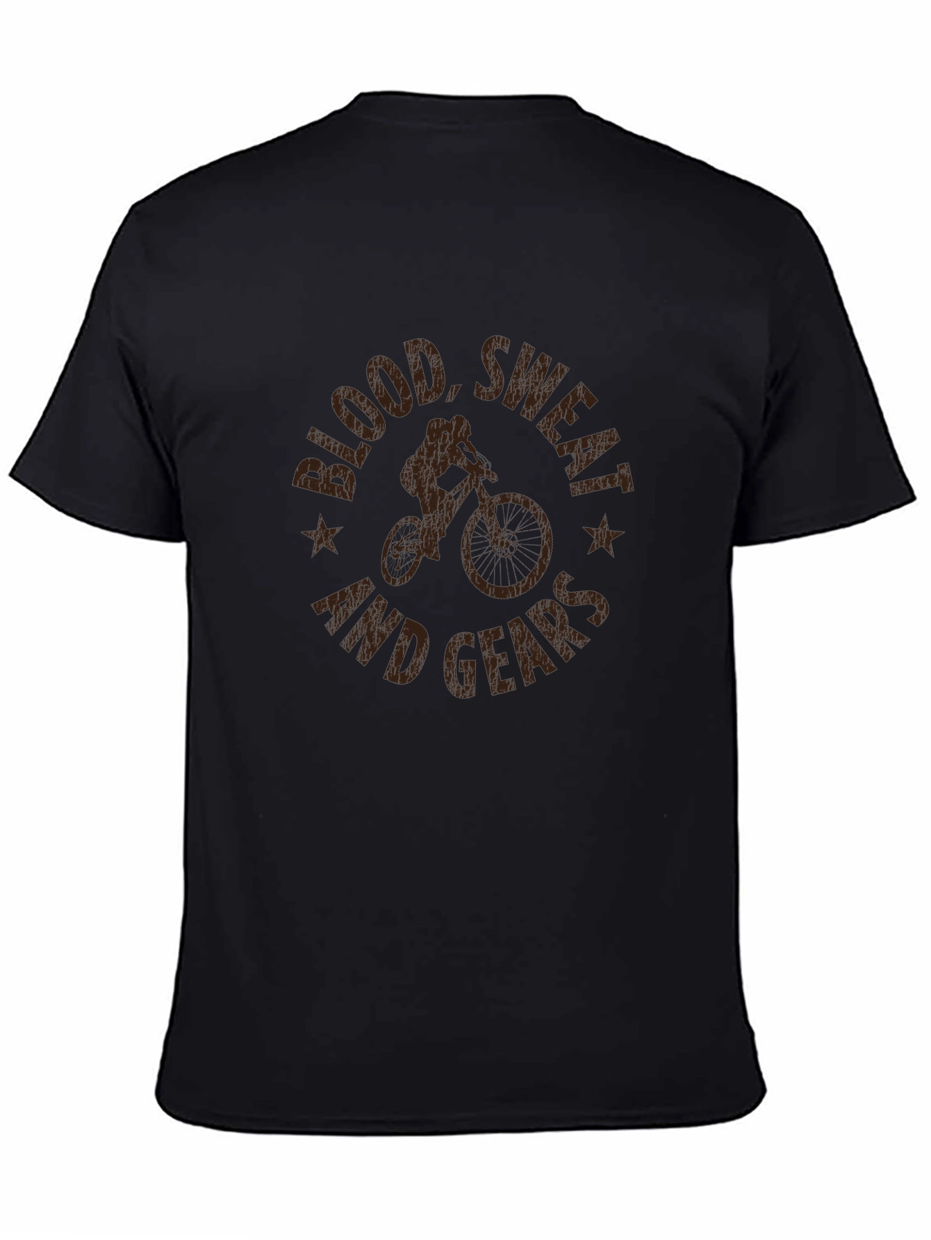 Blood Sweat and Gears Mountain Biking T-Shirt