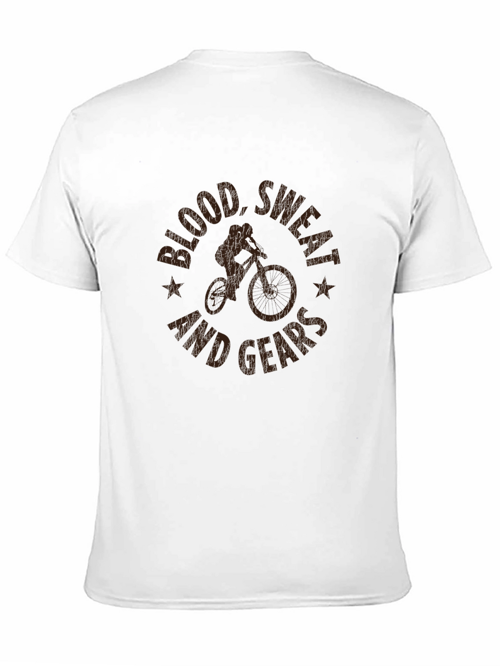 Blood Sweat and Gears Mountain Biking T-Shirt