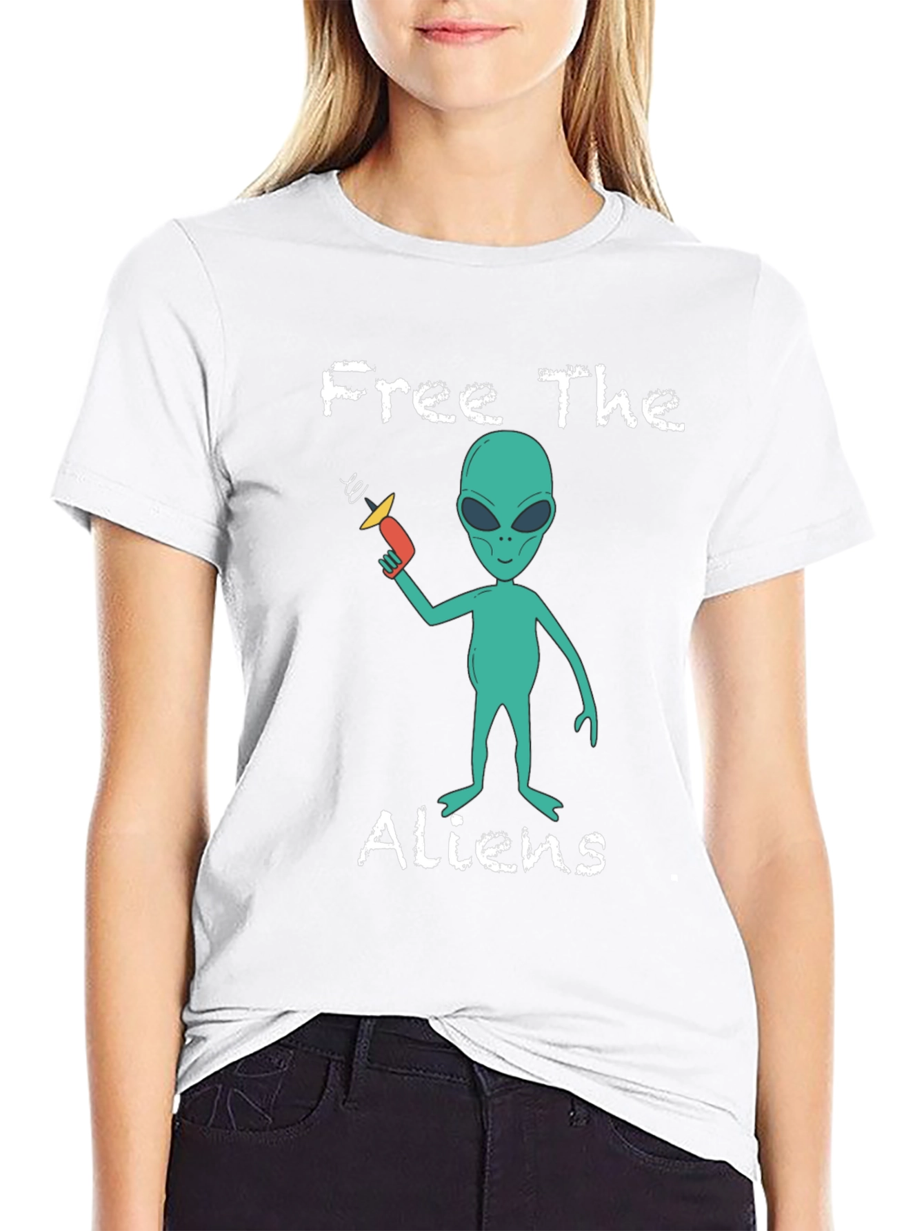 Free The Aliens Graphic Tee