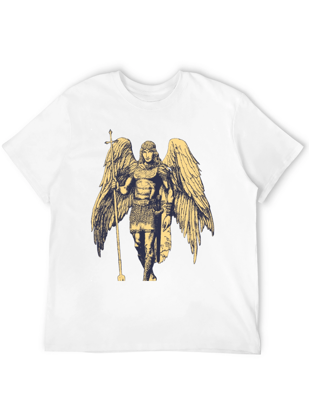 Angel Graphic Black T-Shirt