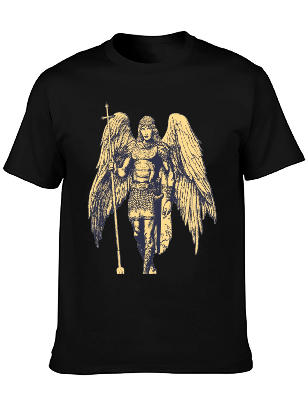 Angel Graphic Black T-Shirt
