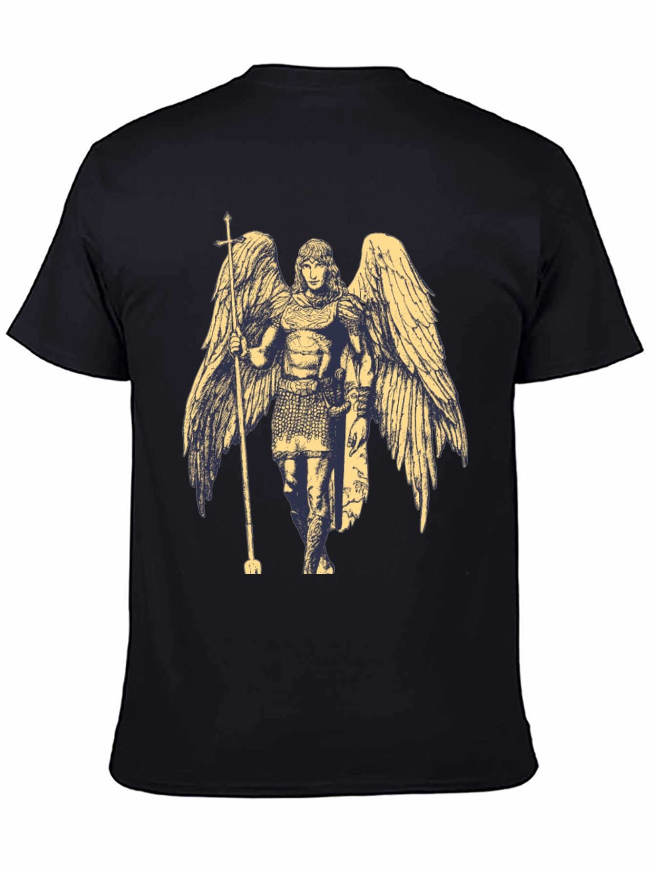 Angel Graphic Black T-Shirt