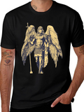 Angel Graphic Black T-Shirt