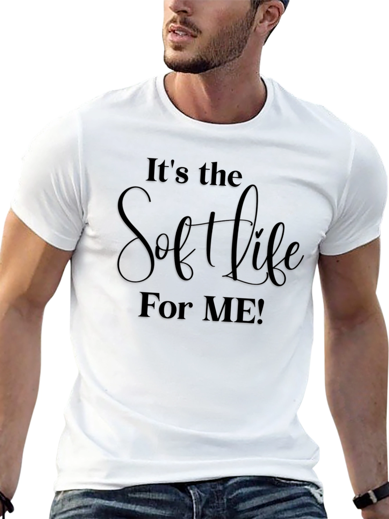 Soft Life Graphic Tee - Comfortable & Stylish