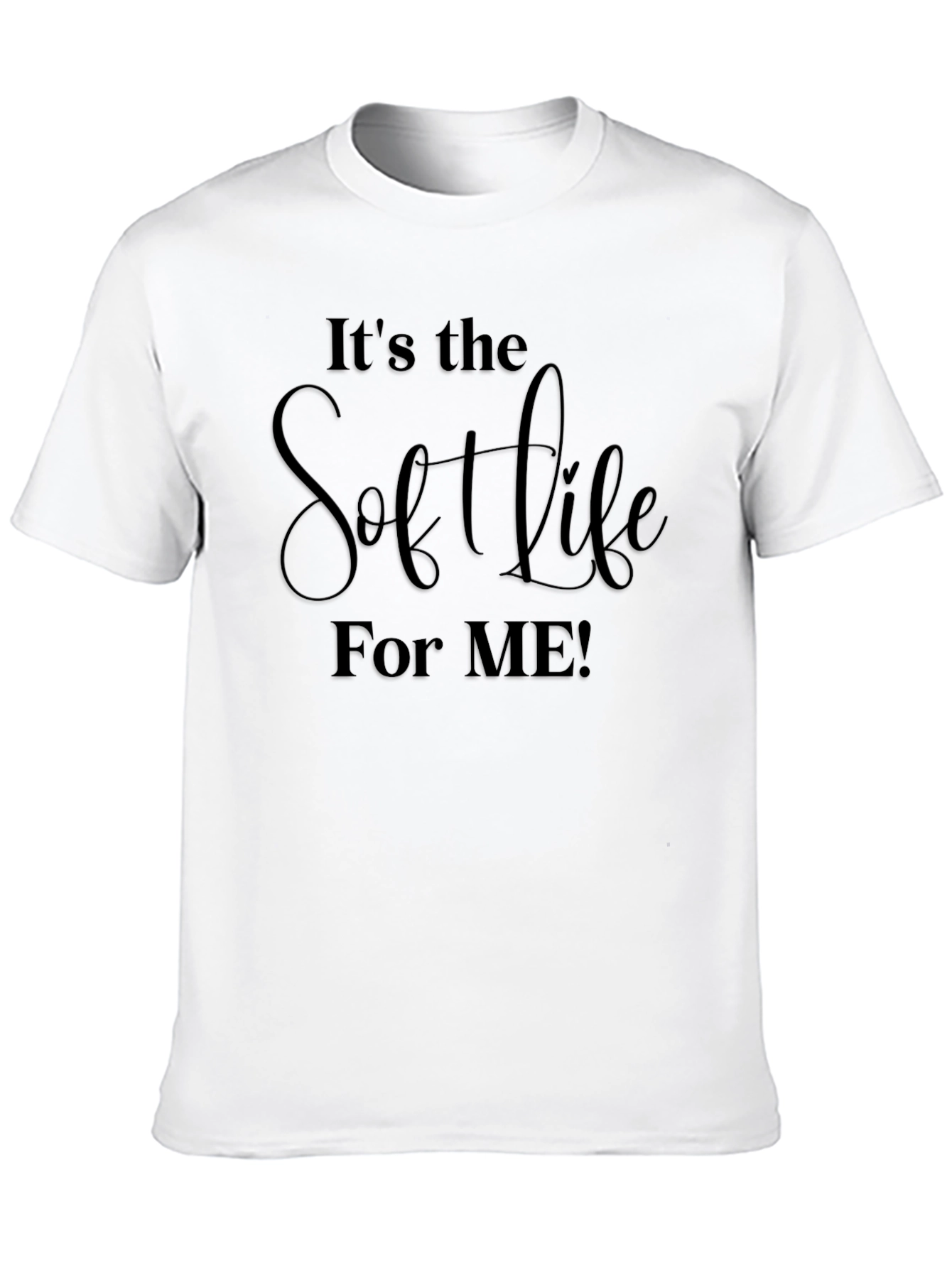 Soft Life Graphic Tee - Comfortable & Stylish