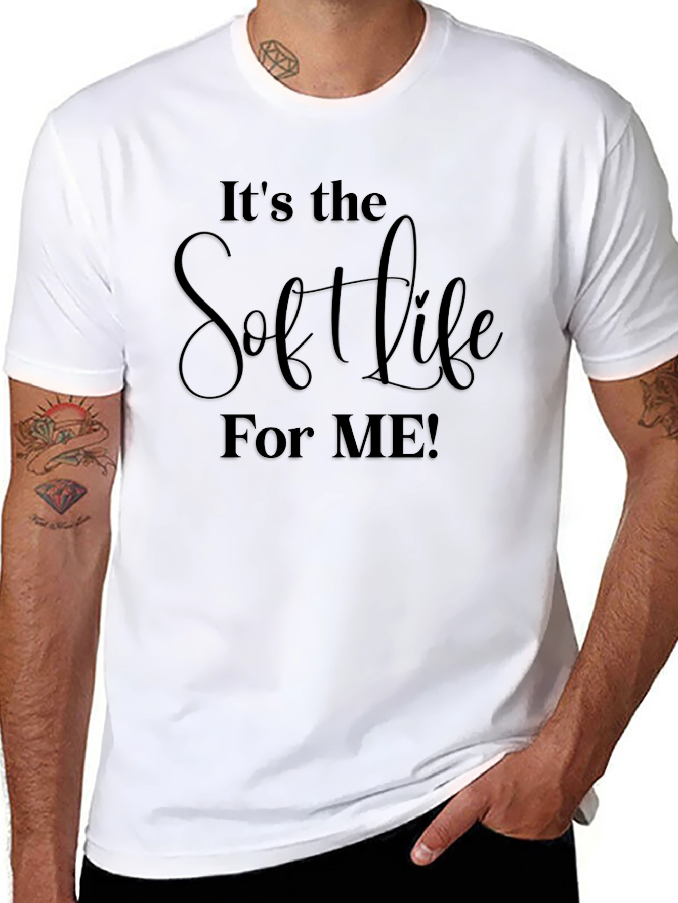 Soft Life Graphic Tee - Comfortable & Stylish
