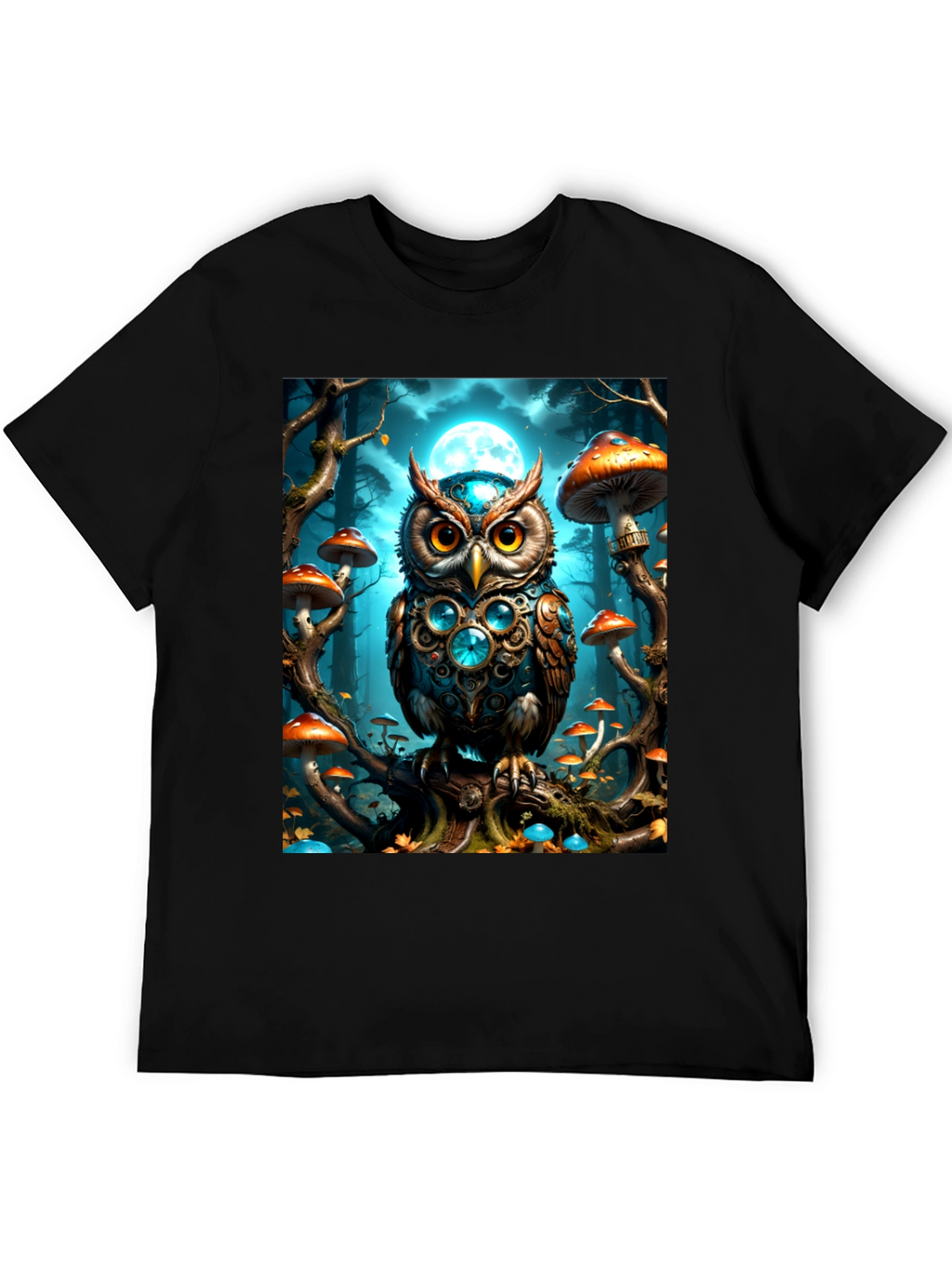 Mystic Owl Forest T-Shirt