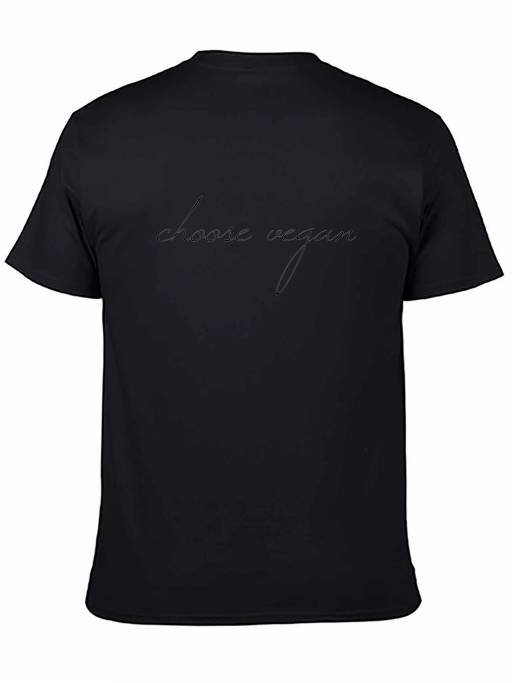 Choose Vegan Black T-Shirt - Mens Casual Tee