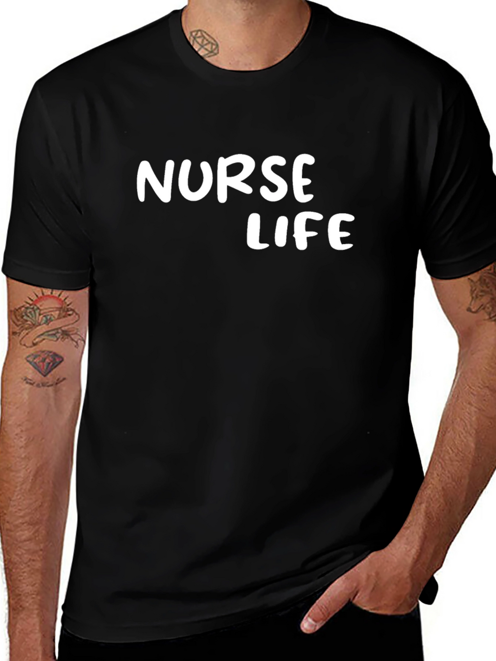 Nurse Life Black T-Shirt