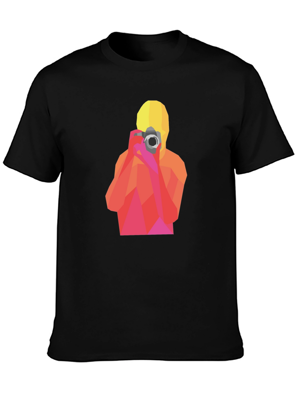 Geometric Photographer Graphic T-Shirt