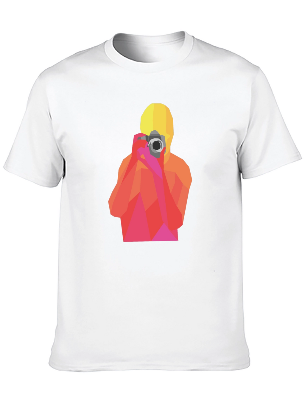 Geometric Photographer Graphic T-Shirt