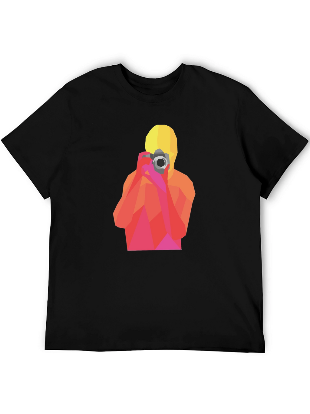 Geometric Photographer Graphic T-Shirt