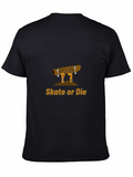 Skate or Die Graphic Tee - Black T-Shirt