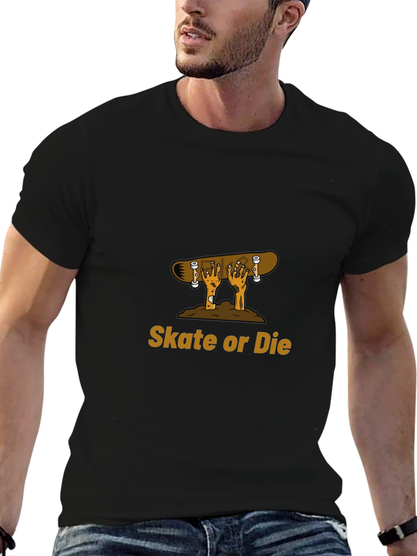 Skate or Die Graphic Tee - Black T-Shirt