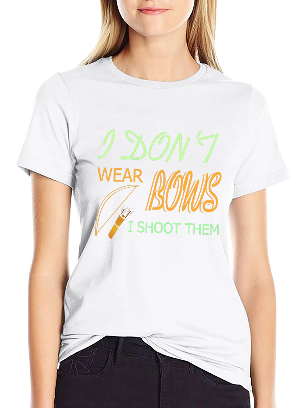 Archery T-Shirt - I Dont Wear Bows