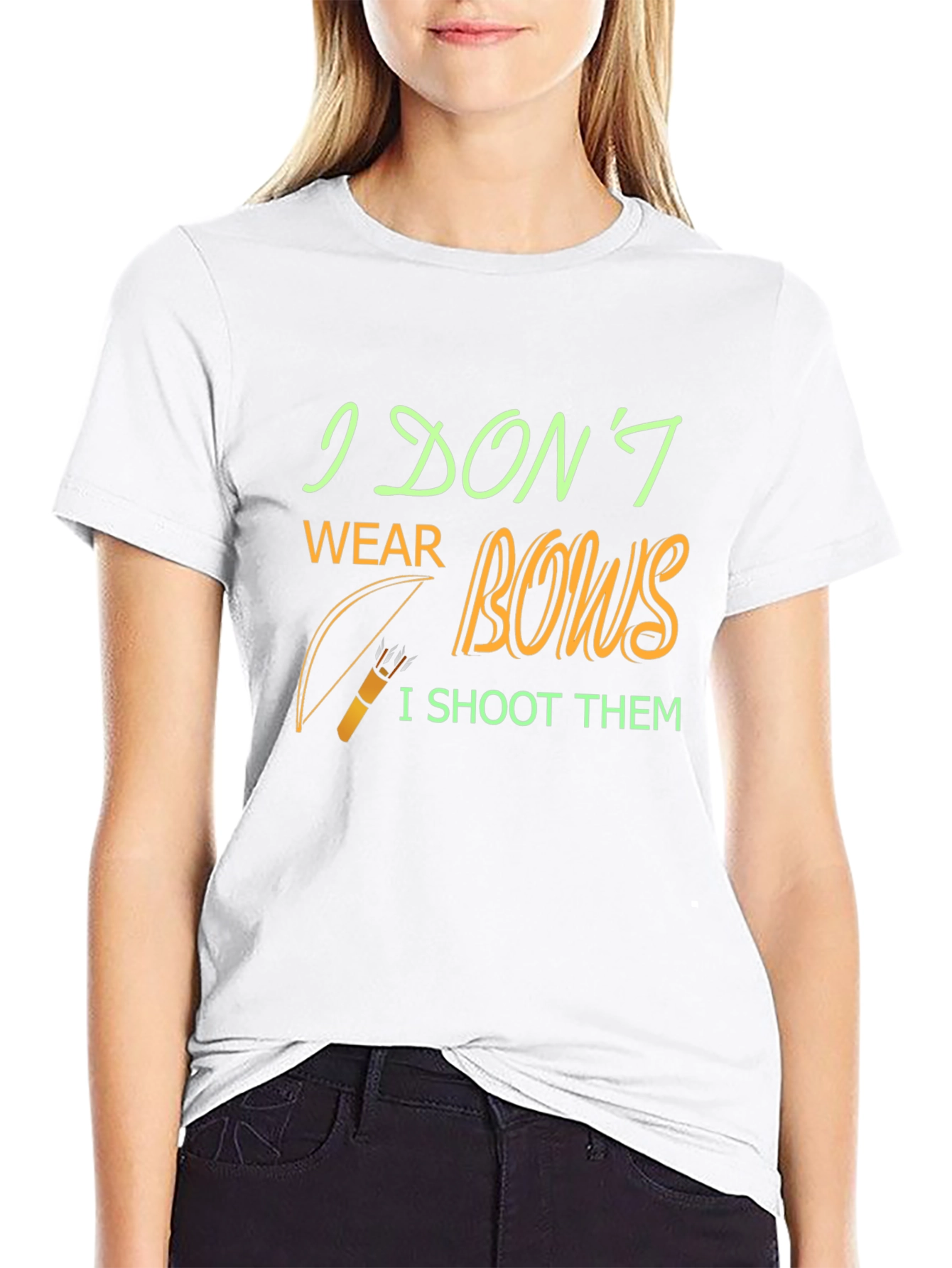 Archery T-Shirt - I Dont Wear Bows