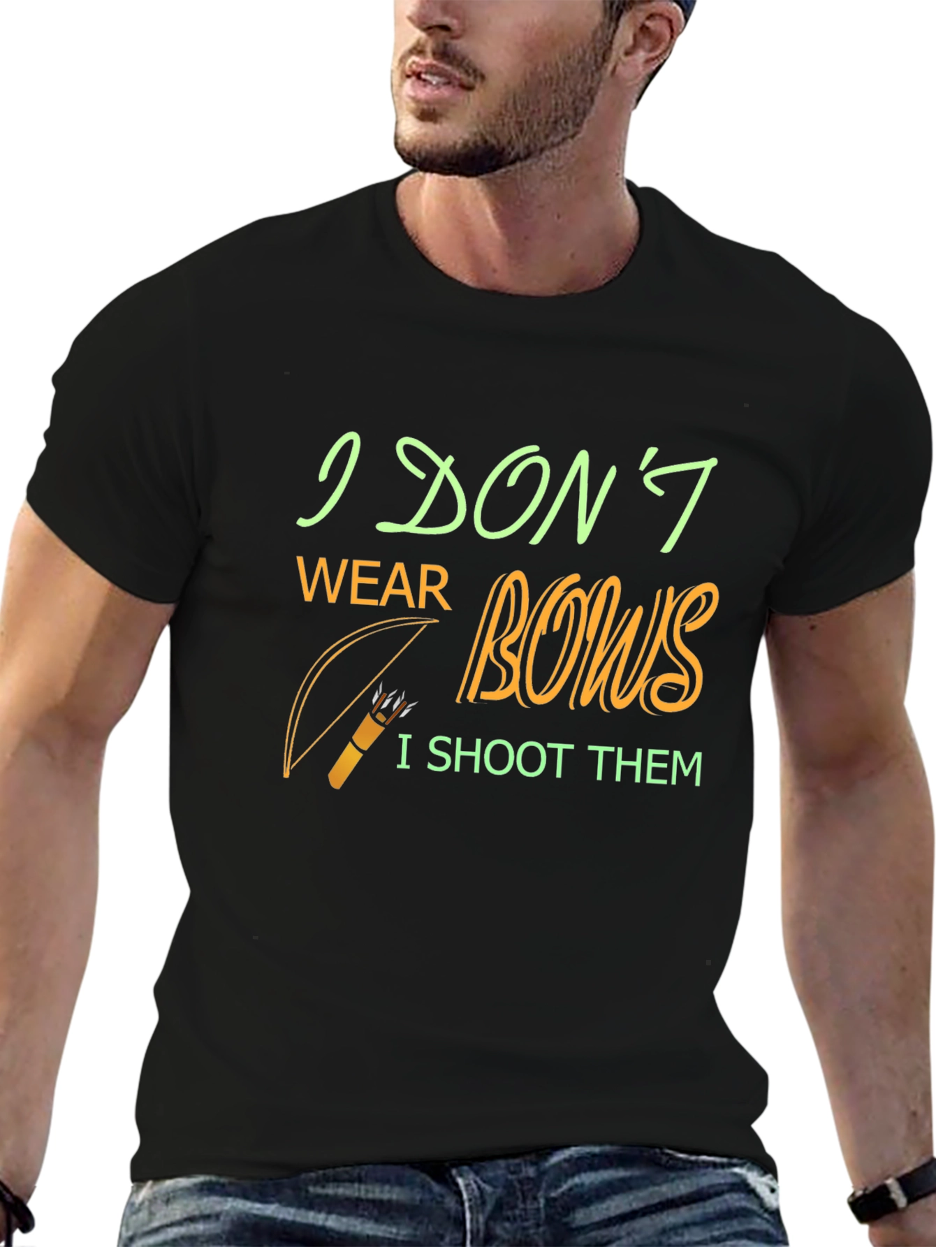 Archery T-Shirt - I Dont Wear Bows