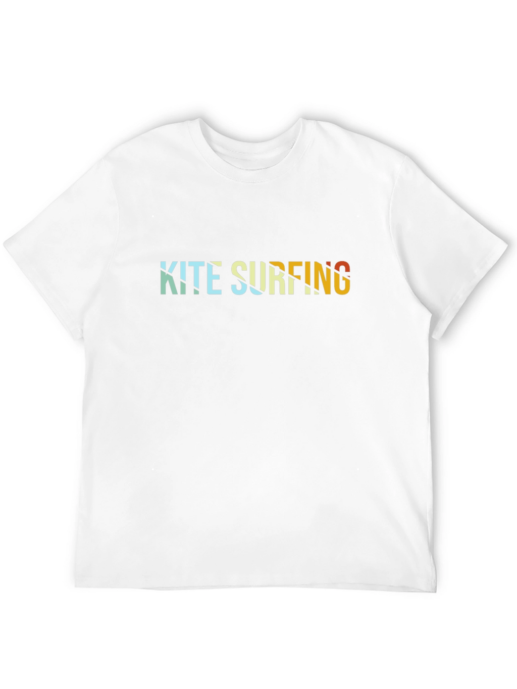 Kite Surfing Graphic Tee - Retro Style