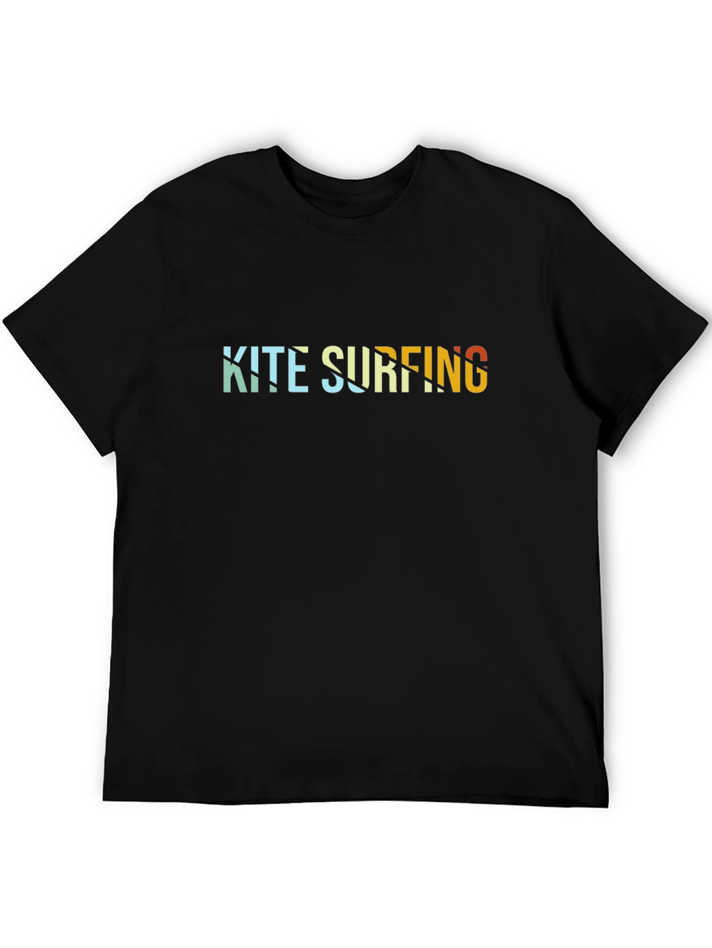 Kite Surfing Graphic Tee - Retro Style