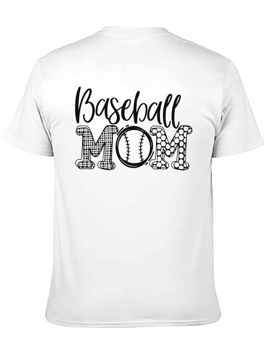 Baseball MOM Graphic T-Shirt