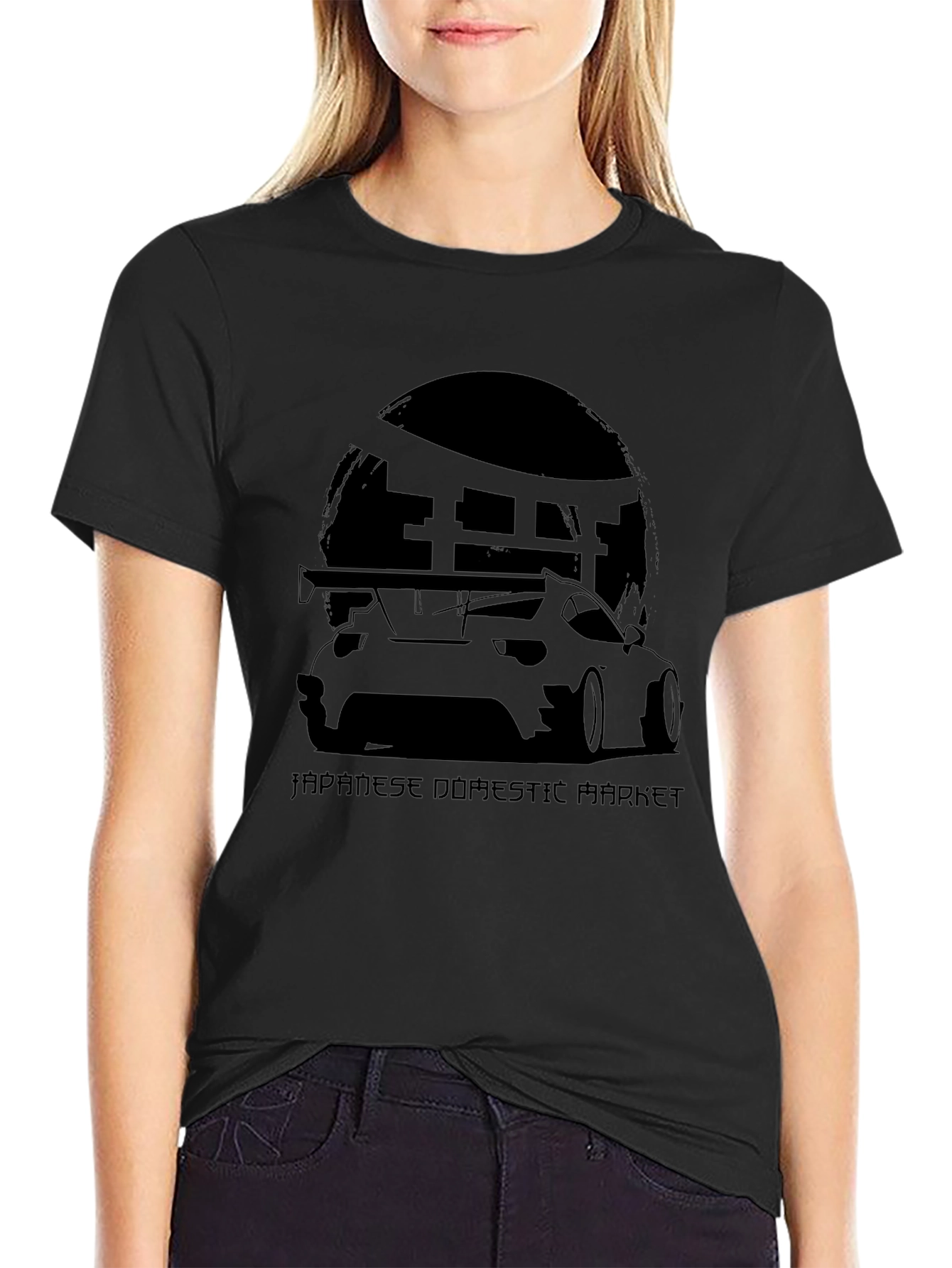 Japanese Domestic Market Car Graphic T-Shirt