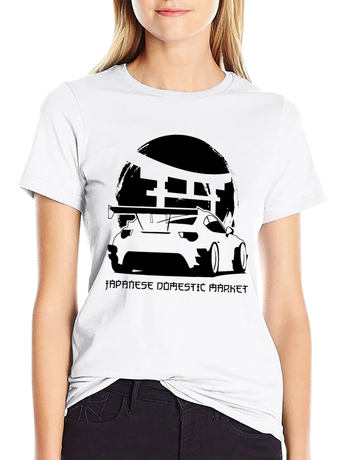 Japanese Domestic Market Car Graphic T-Shirt
