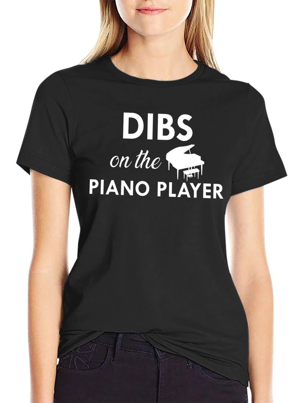 Dibs on the Piano Player Graphic Tee