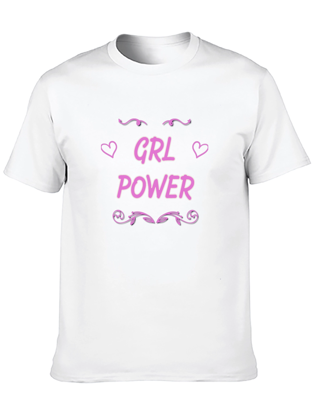 Girl Power Black Graphic Tee
