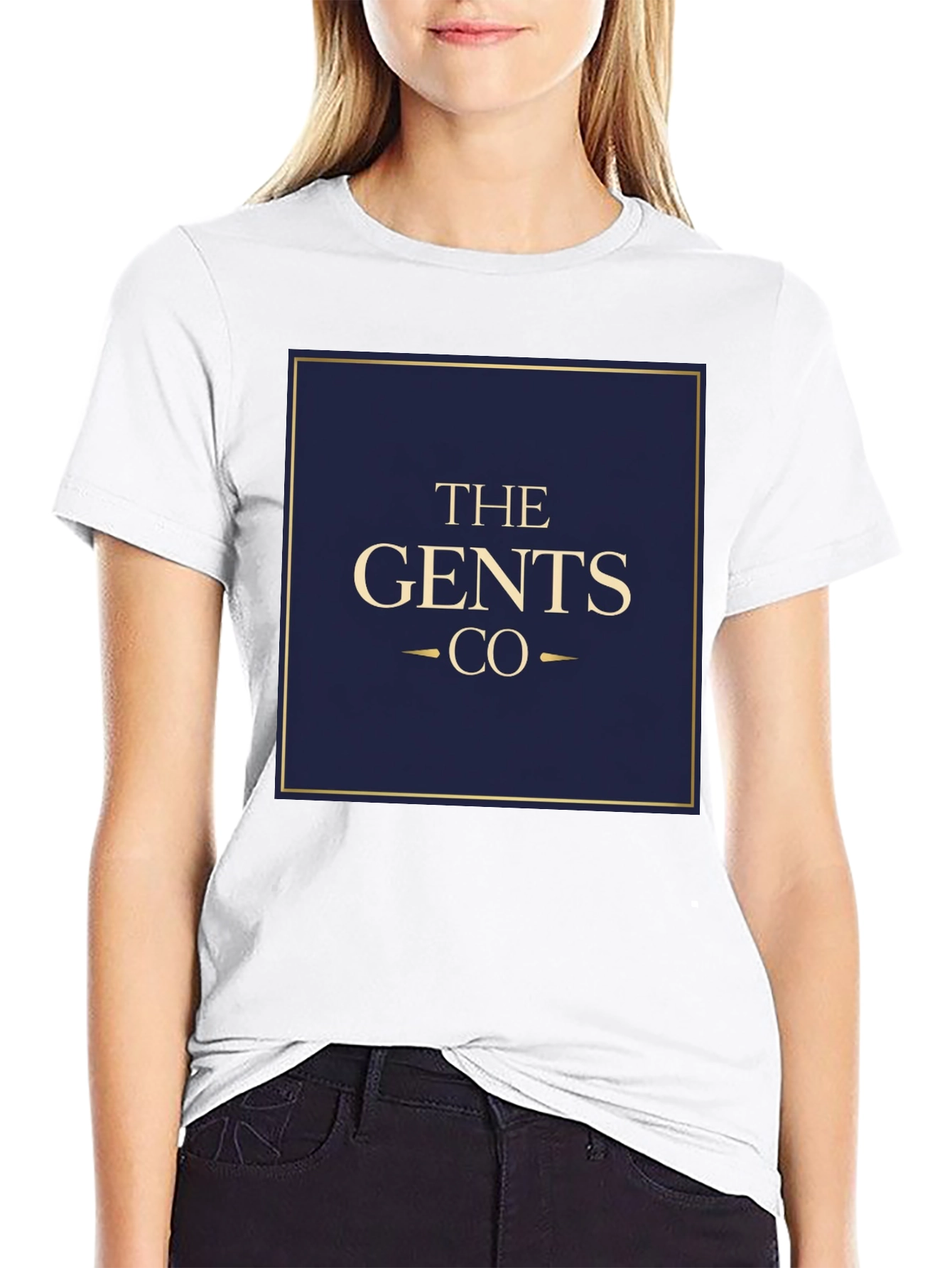 The Gents Co. Mens Black Graphic T-Shirt