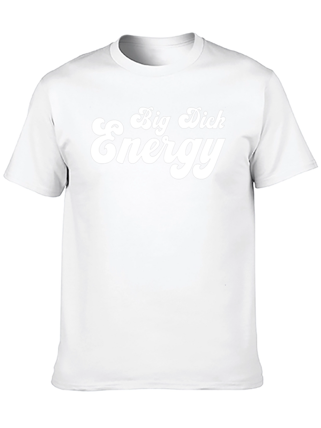 Big Dick Energy Black Graphic T-Shirt