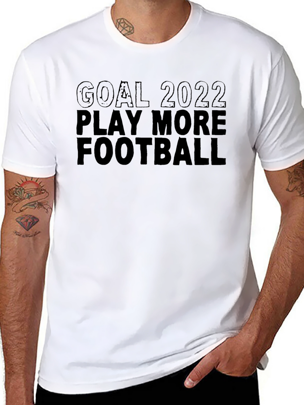 Goal 2022 Play Football T-Shirt