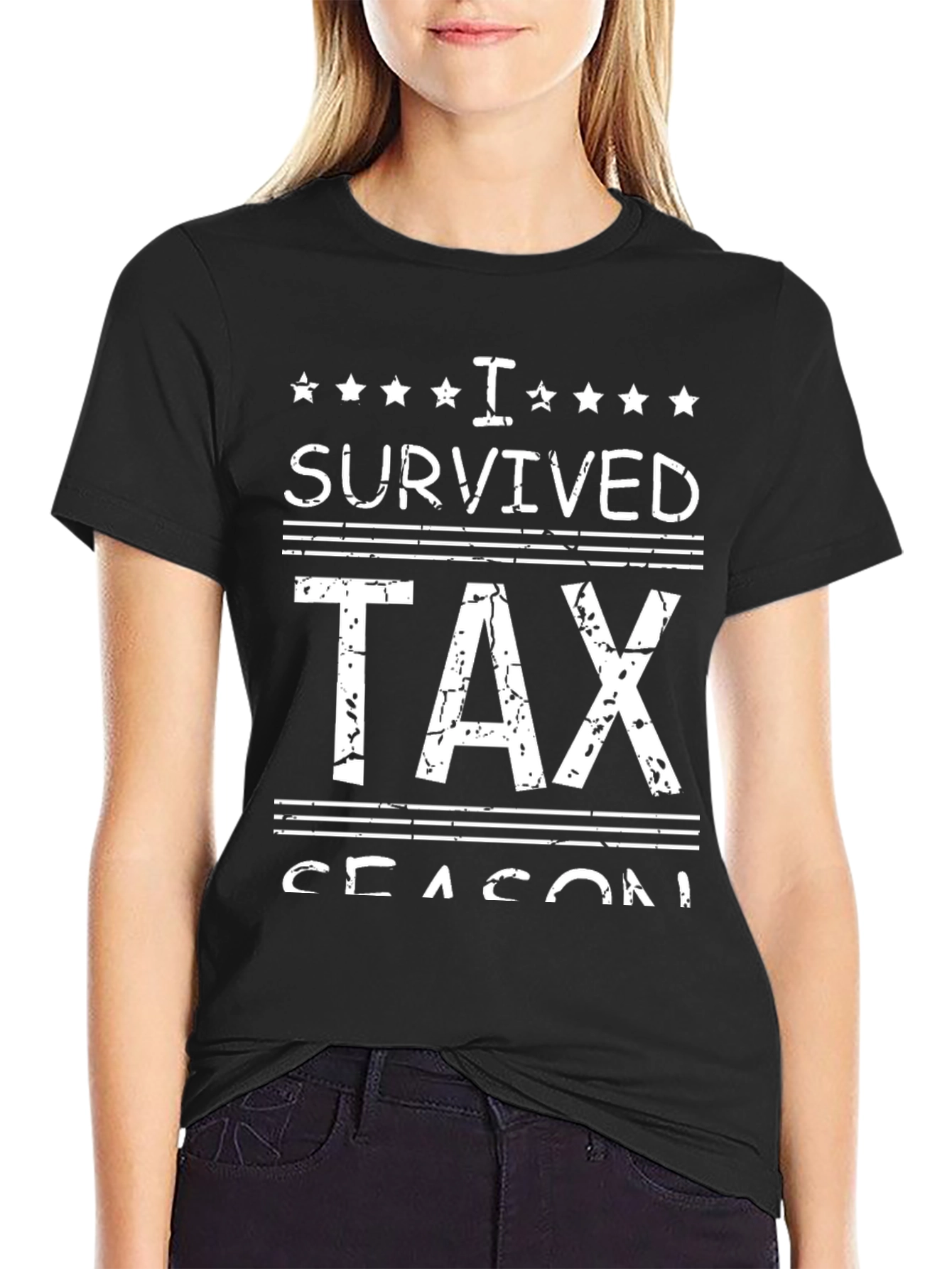 I Survived Tax Season Graphic Tee