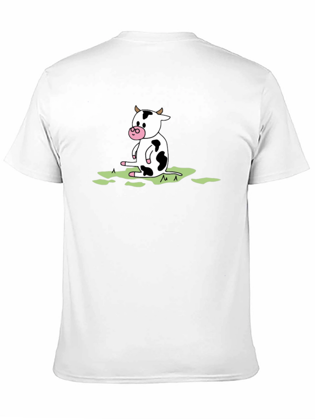 Cow Graphic Black T-Shirt