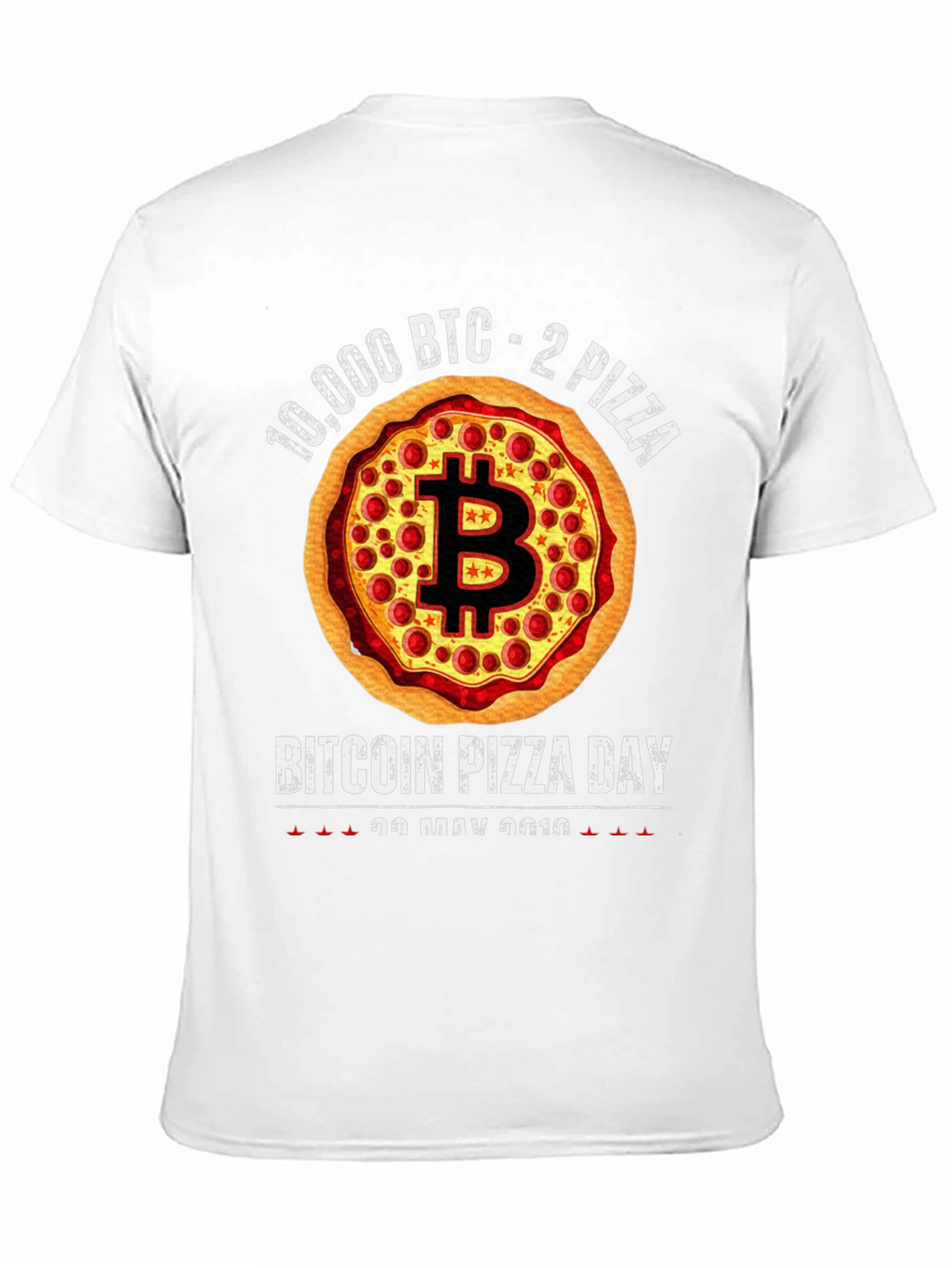 Bitcoin Pizza Day T-Shirt - Crypto Lover Tee
