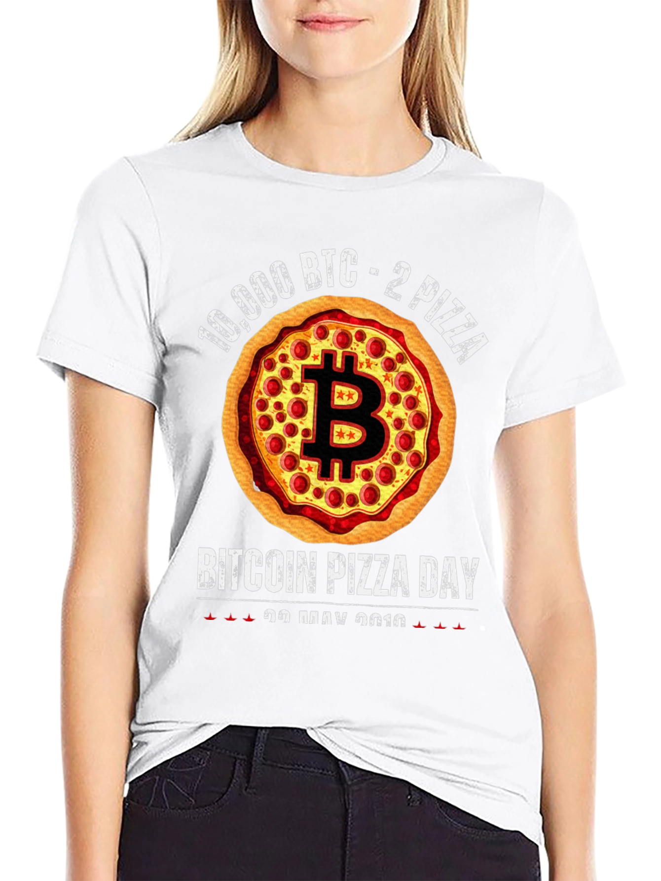 Bitcoin Pizza Day T-Shirt - Crypto Lover Tee