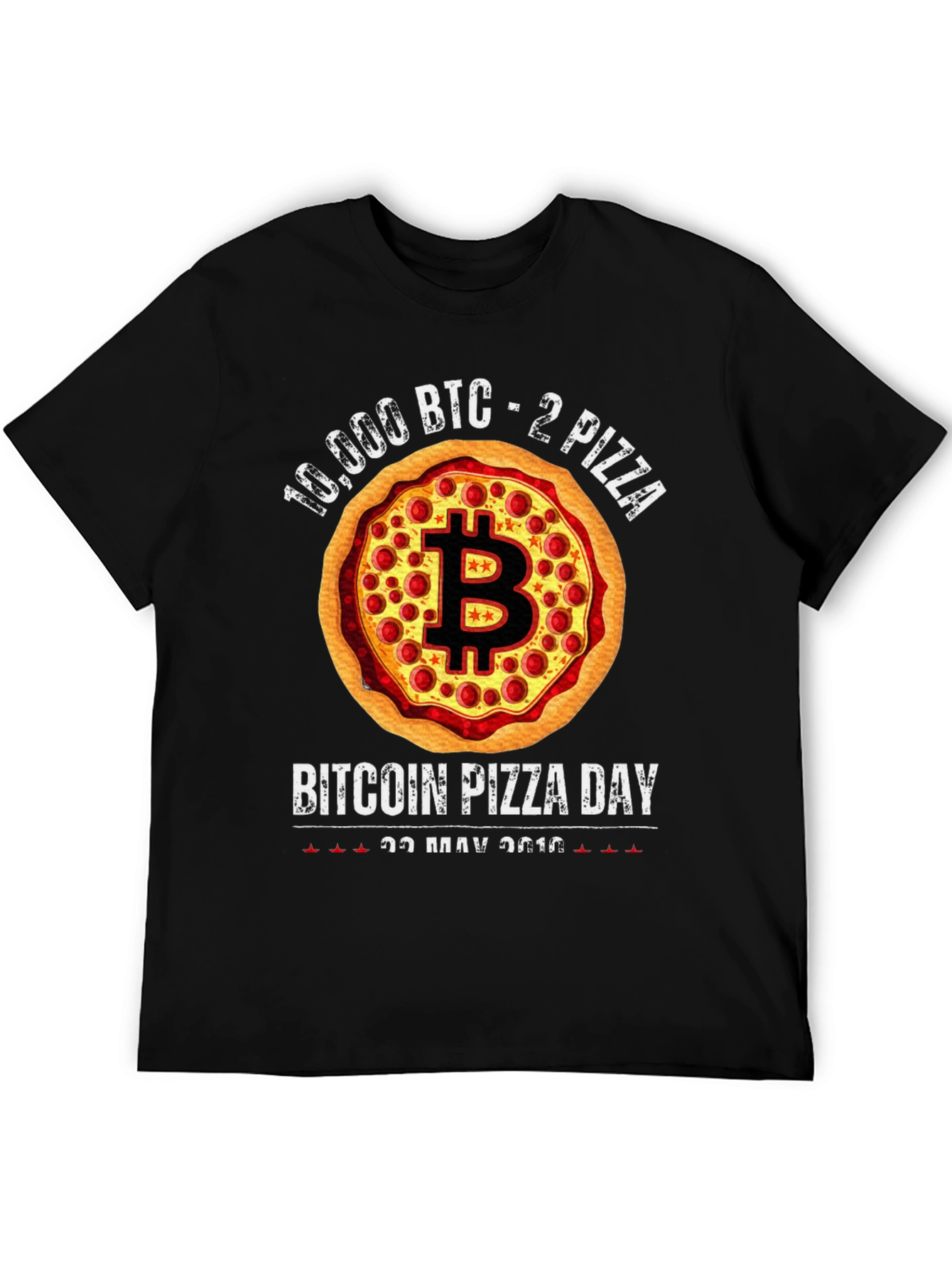 Bitcoin Pizza Day T-Shirt - Crypto Lover Tee