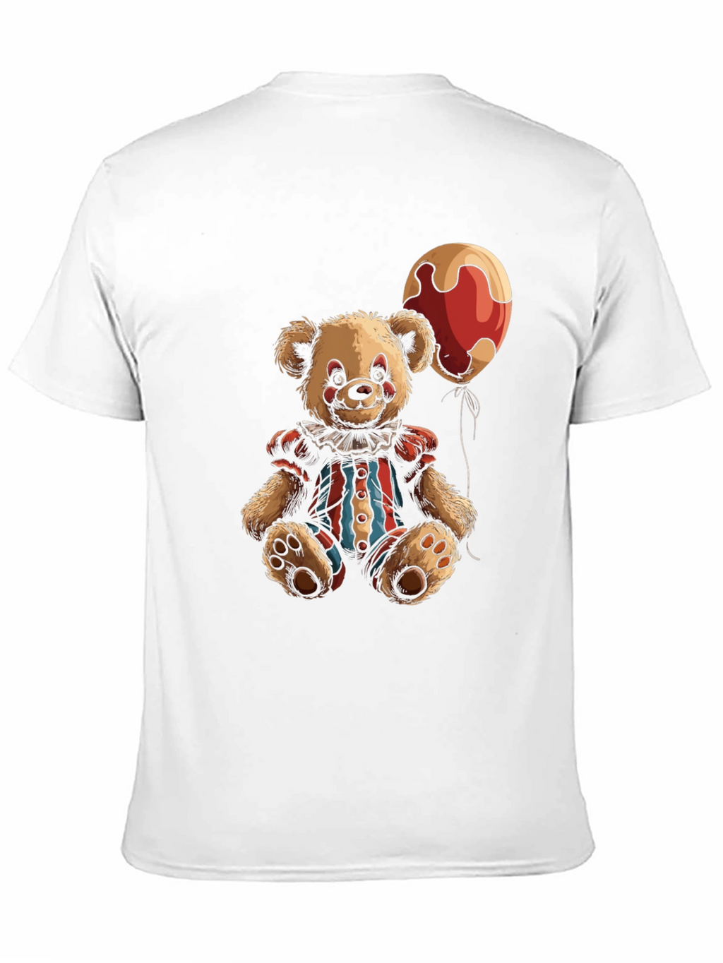 Clown Bear T-Shirt - Graphic Print