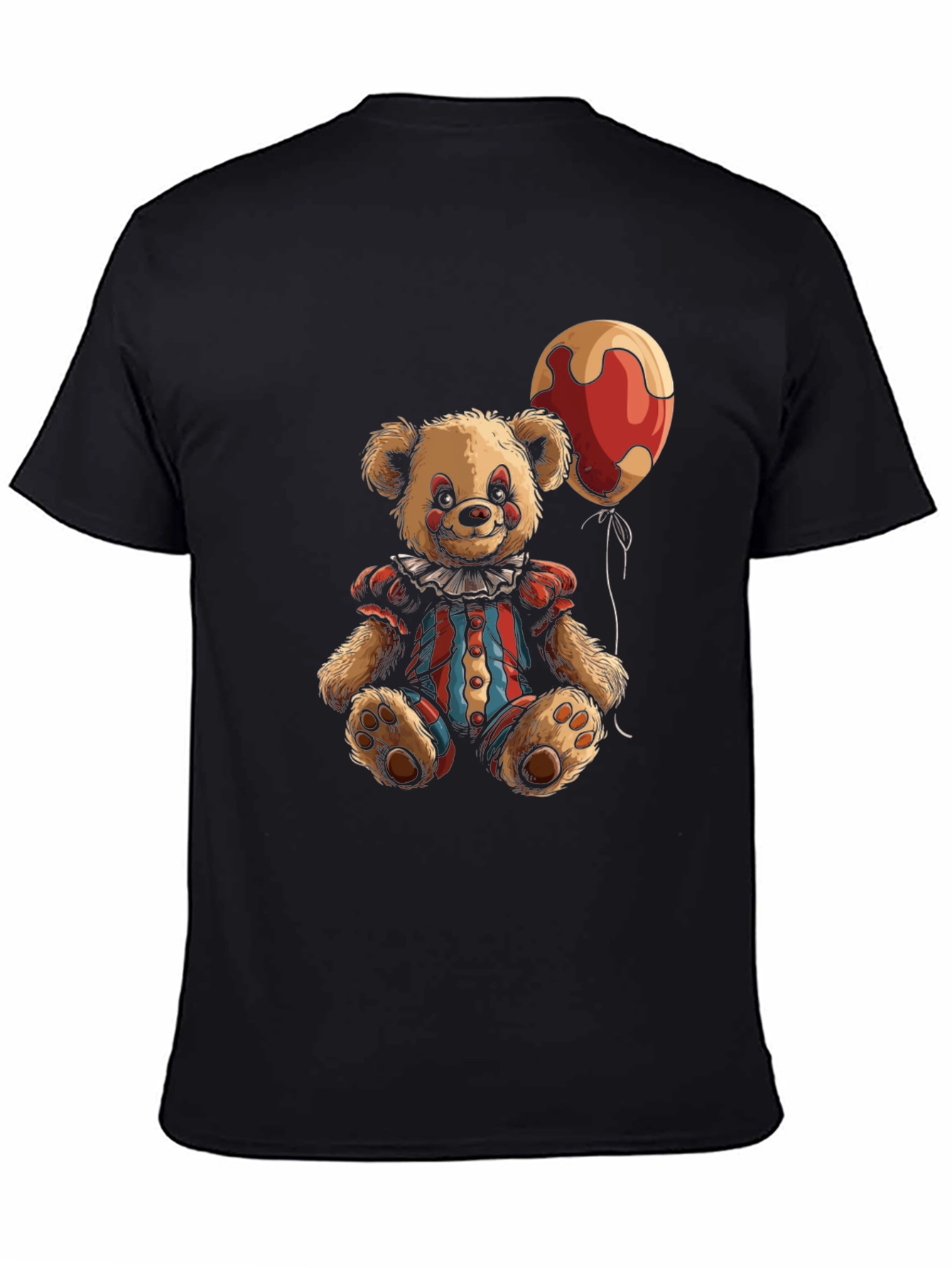 Clown Bear T-Shirt - Graphic Print