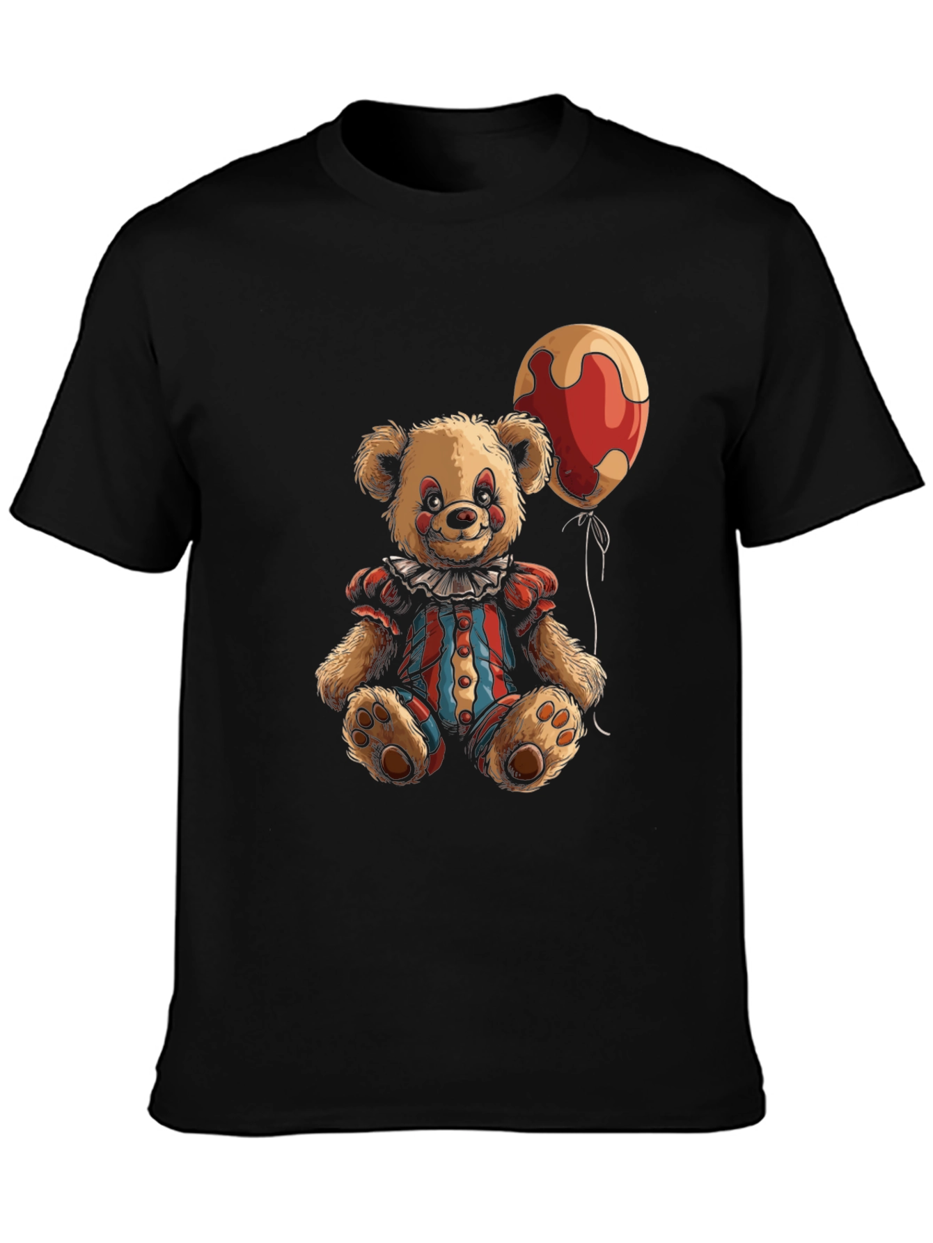 Clown Bear T-Shirt - Graphic Print