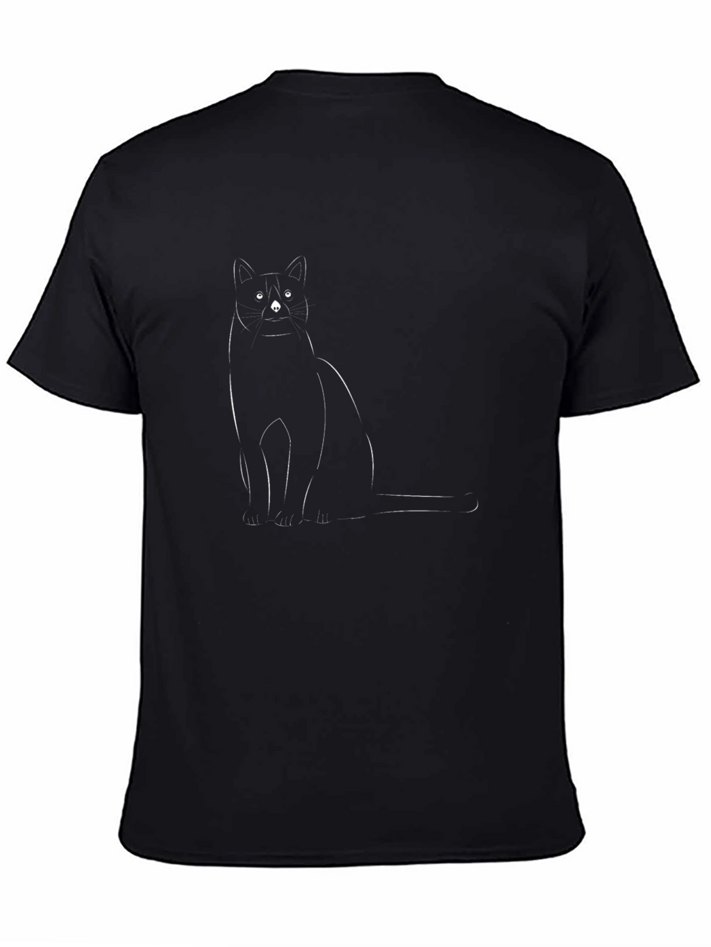 Black Cat Graphic T-Shirt Unisex Tee