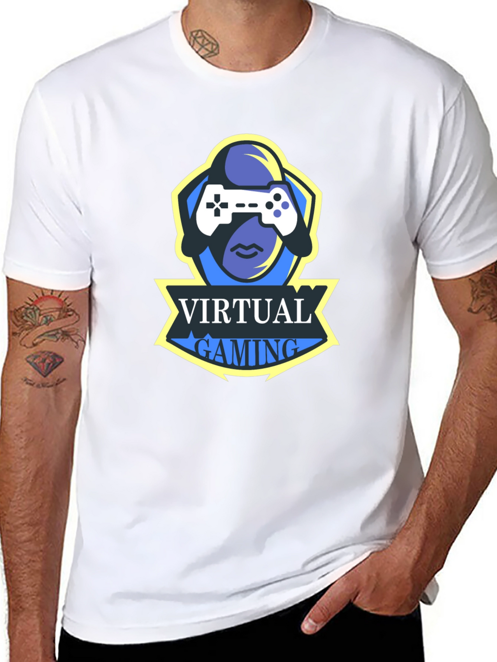 Virtual Gaming T-Shirt - Gamer Style