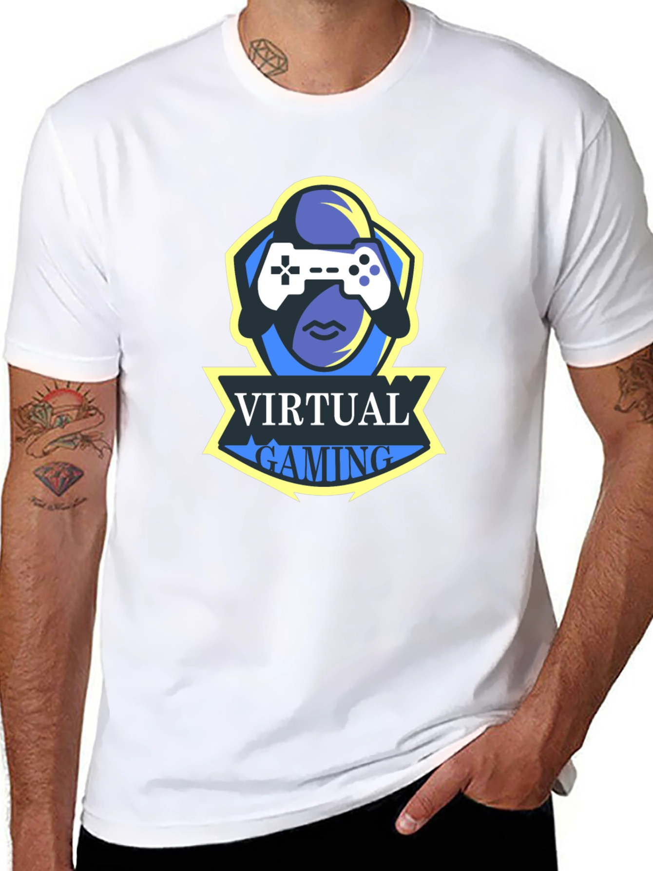 Virtual Gaming T-Shirt - Gamer Style