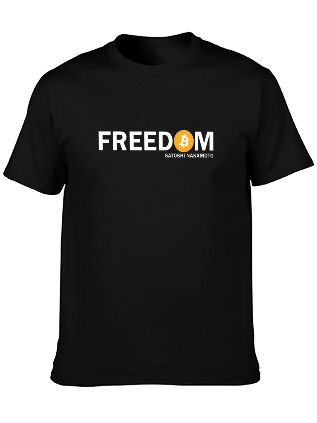 Bitcoin Freedom T-Shirt - Satoshi Nakamoto Design